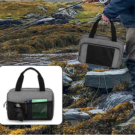 thumbnail image 2 of Fishing Tackle Binder, Lure Storage Bag, Soft Bait Binder... 2 of 12